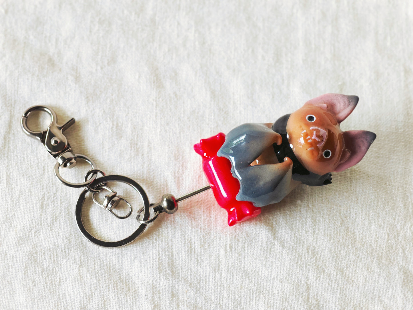 Candy Bat Keychain (NON MAGNETIC)