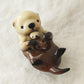 PRE-ORDER Otter with pup (MAGNETIC)