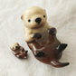 PRE-ORDER Otter with pup (MAGNETIC)