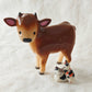 PRE-ORDER Jersey Cow with 2 Cats (MAGNETIC)