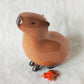 Capybara with Fall Leaf Figurine (MAGNETIC) Jumbo Size