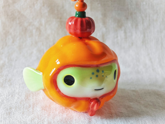 Puffer Jacket Puffer Fish Keychain (NON MAGNETIC)